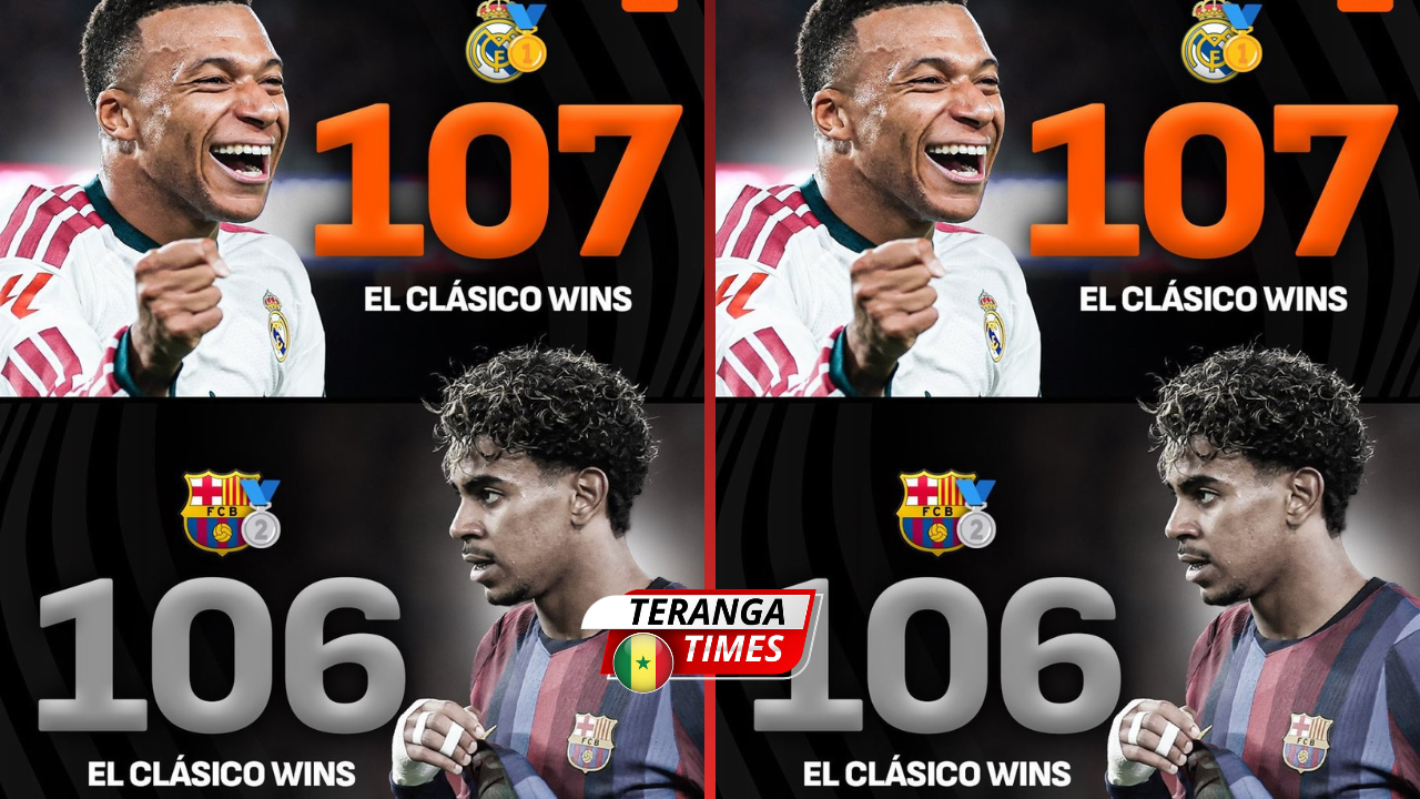 La Liga / El Clásico : Le Real Madrid domine Barcelone grâce à Mbappé et reprend la tête du bilan historique