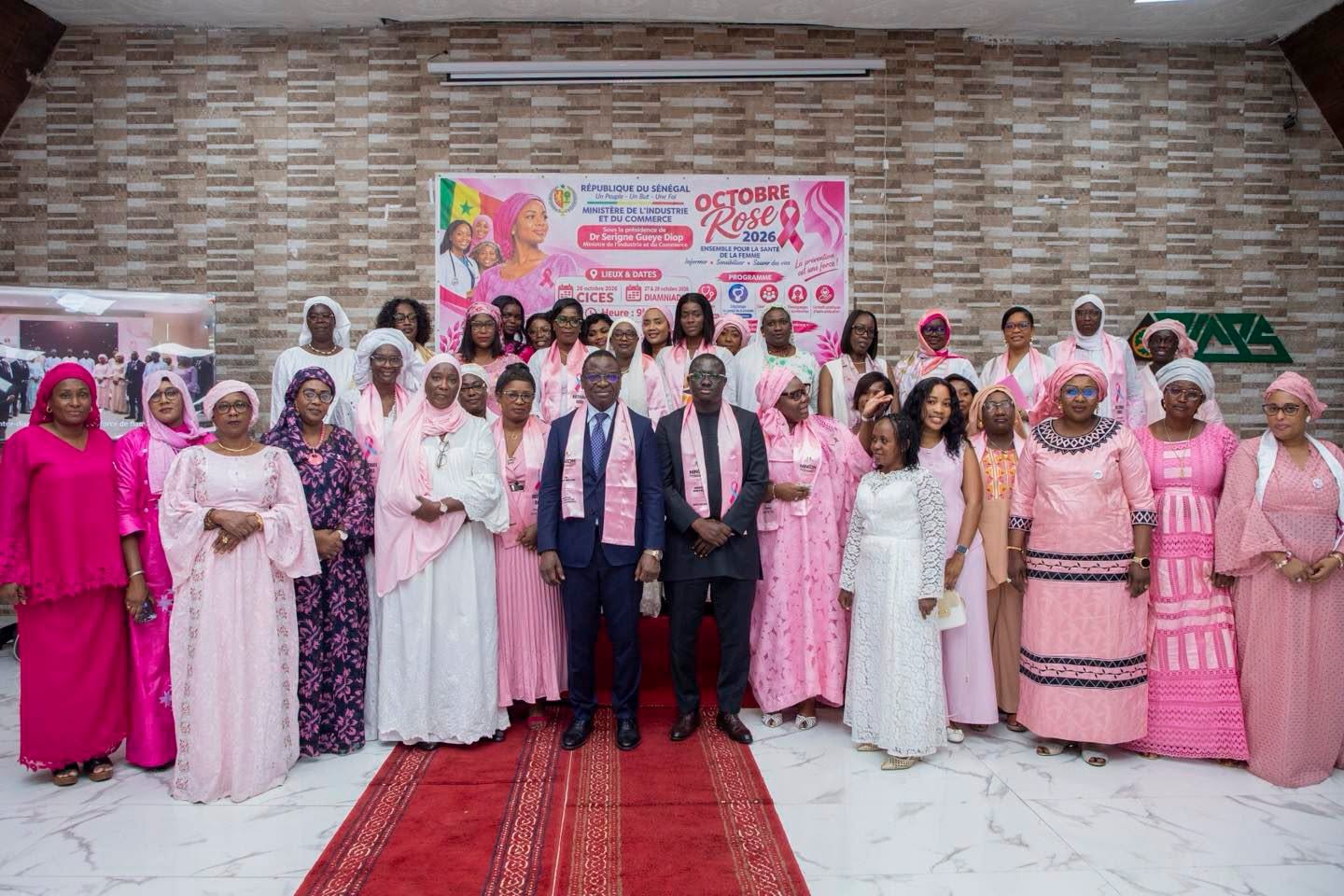 Octobre Rose: Le ministre Serigne Guèye Diop lance le dépistage des cancers au CICES