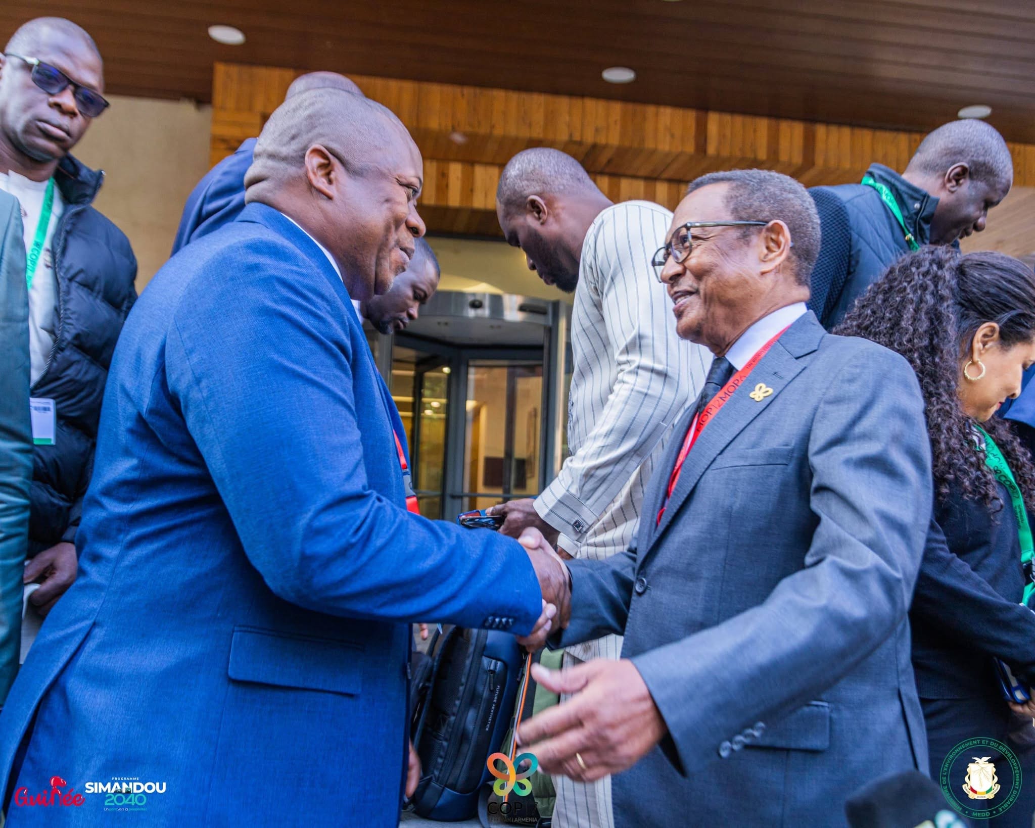 COP17 Diversité biologique: La Guinée et la Guinée-Bissau scellent une alliance stratégique à Erevan