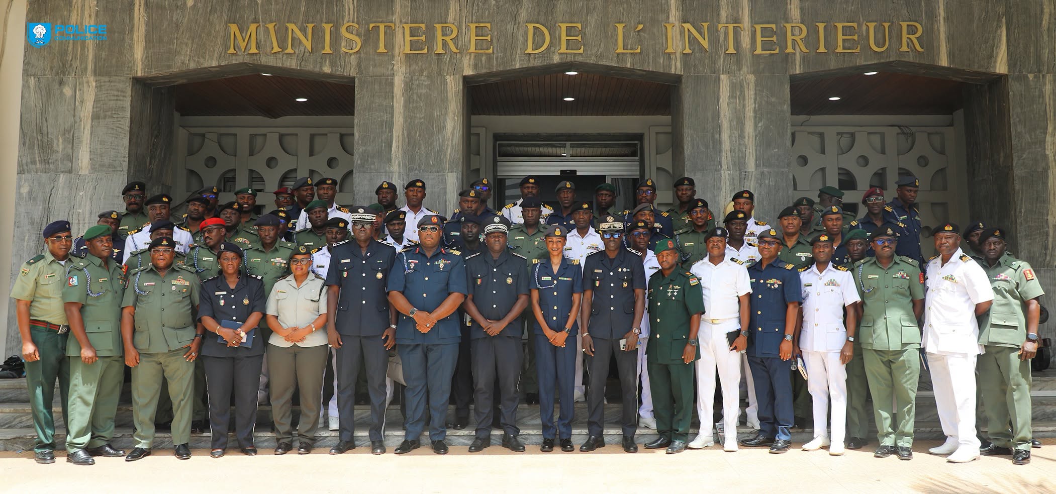 La Police aux Frontières accueille une délégation de l'AFCSC du Nigeria à Dakar