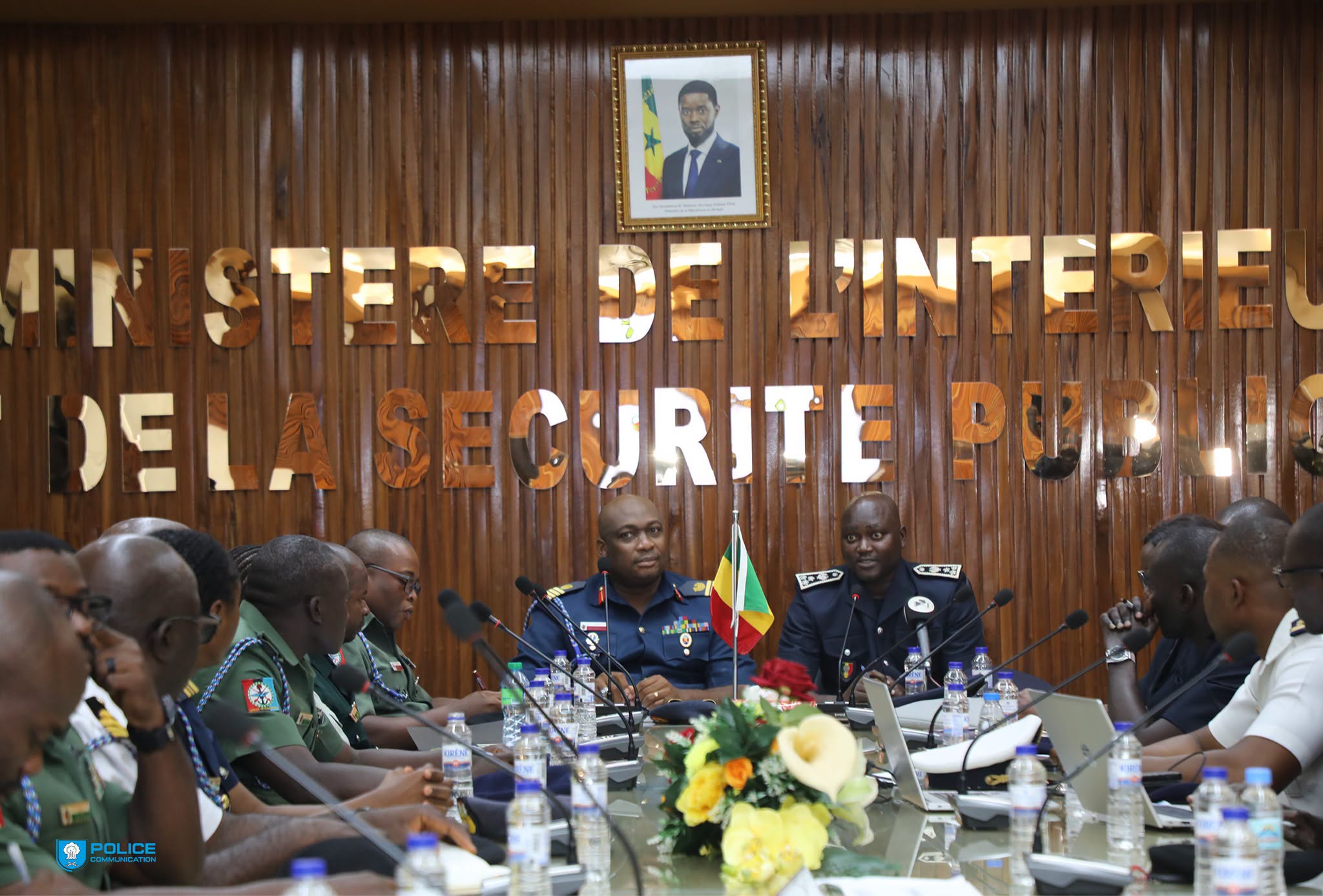 La Police aux Frontières accueille une délégation de l'AFCSC du Nigeria à Dakar