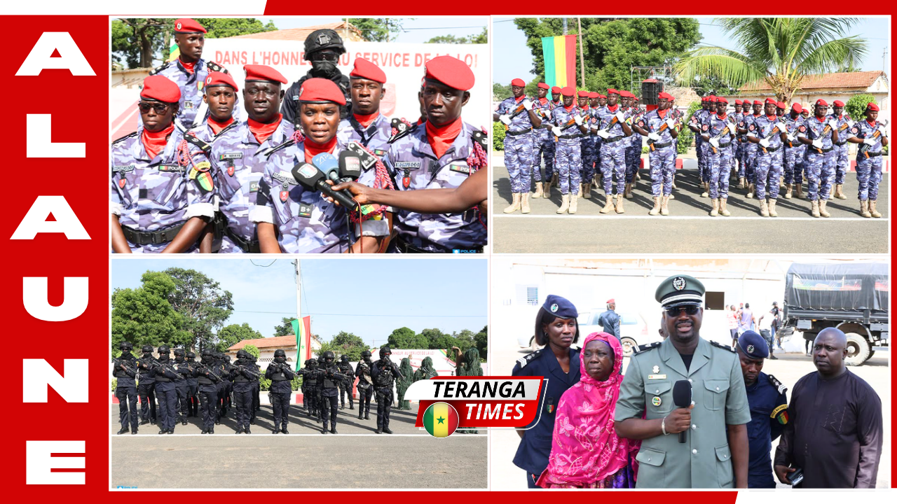 MONUSCO: Remise du drapeau au 6e contingent de police SENFPU3 en partance pour la RDC