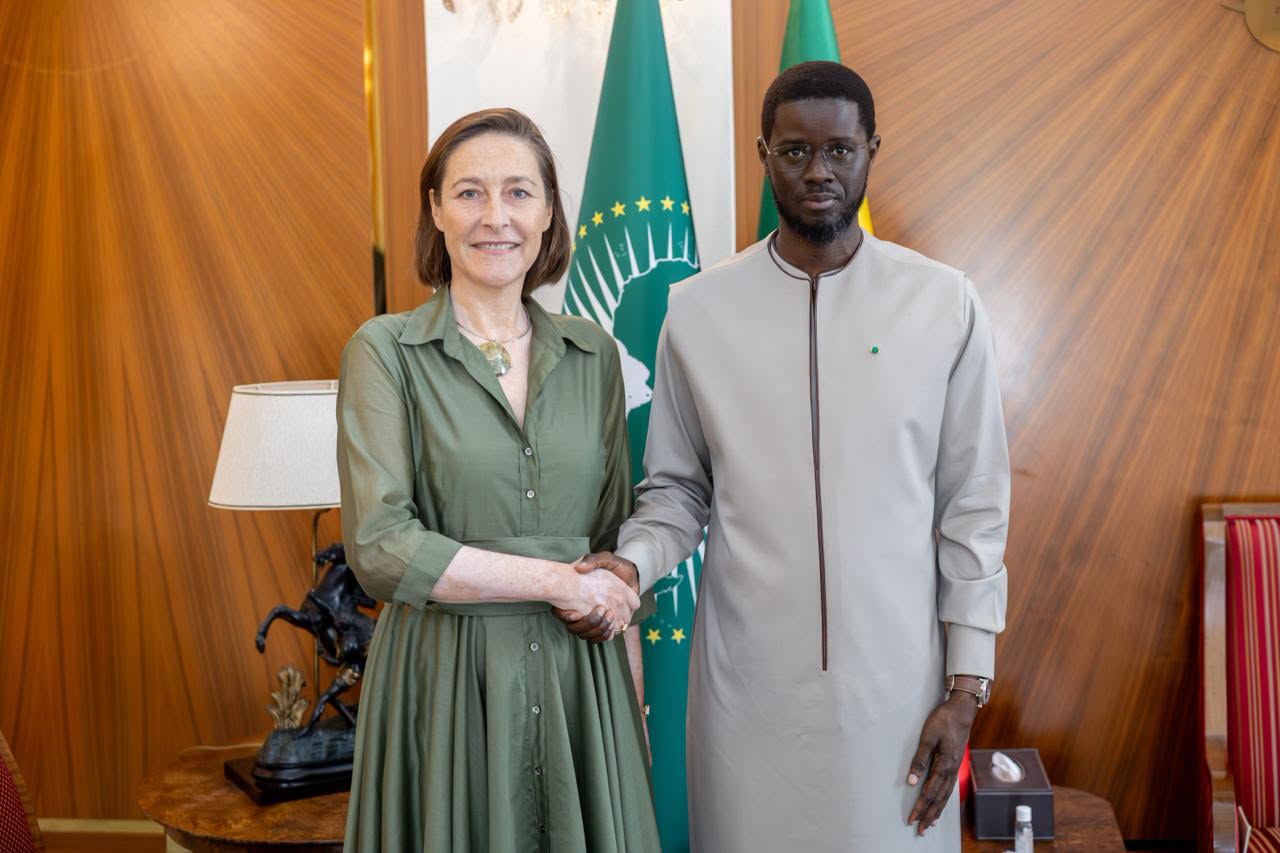 Sénégal-UE: Aude Maio-Coliche présente ses lettres de créance au Président Bassirou Diomaye Faye