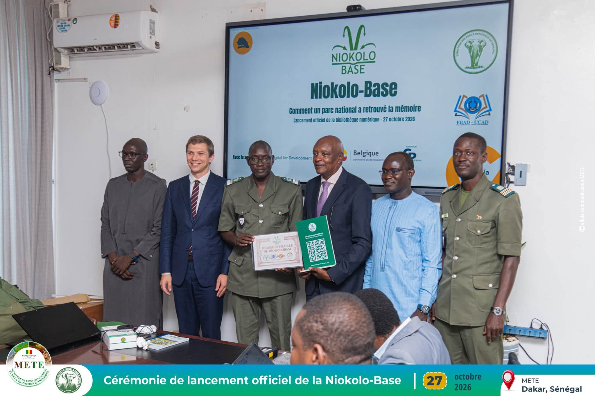 Environnement: Lancement de Niokolo-Base, la bibliothèque numérique du Parc du Niokolo-Koba