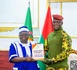 Audience du président du faso: Remise du rapport 2024 de la cour des comptes à Ibrahim Traoré