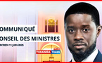 Conseil des ministres du 11 juin 2025 : Nominations dans plusieurs ministères clés