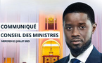 Conseil des ministres du 23 juillet 2025 : Souveraineté, équité et transformation au cœur de l’action gouvernementale