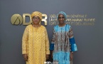 La DER/FJ de Dr Aïda Mbodji et l’OIM explorent des pistes de collaboration
