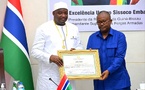 Guinée-Bissau : le président Adama Barrow décoré de la médaille Amílcar Cabral