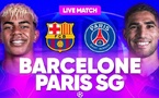 Ligue des Champions – Barça 1-1 PSG (mi-temps)