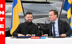 Ukraine: Zelensky signe un contrat d’armement en Suède