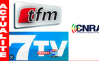 Communiqué du CNRA: Suspension des Signaux de 7TV et TFM sur la TNT