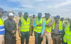 Autoroute dakar-tivaouane-saint-louis : Déthié Fall en visite de chantier pour suivre l’avancement des travaux