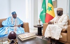 Le Président de l’Assemblée nationale reçoit le Khalife général de Léona Niassène pour un échange sur la paix nationale