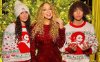 Mariah Carey célèbre Noël avec ses jumeaux de 14 ans, Monroe et Moroccan