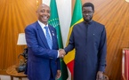 Audience au Palais : Bassirou Diomaye Diakhar Faye échange avec Patrice Motsepe sur la situation du football africain