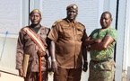 Ebrima Mboob en visite à l’école de formation de l’immigration gambienne
