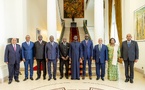 Diplomatie : Au Palais de la République, le Président Bassirou Diomaye Faye s'entretient avec les leaders de l'APF Afrique