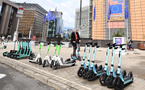 Bruxelles bannit les trottinettes électriques en libre-service à partir de 2027