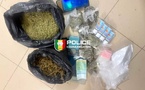 Diamniadio : la BRS démantèle un réseau de trafic de Kush et saisit plus de 4 kg de drogue