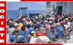Émigration irrégulière au Sénégal : 456 migrants secourus en mer par la Marine nationale au large de Saint-Louis