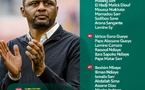 Équipe Nationale du Sénégal : Patrick Vieira dévoile sa liste de 29 « Lions » pour la campagne internationale de septembre-octobre