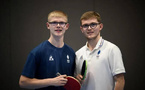 Tennis de table: Alexis et Félix Lebrun conservent leur couronne européenne en double