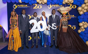 NSIA Vie Assurances célèbre ses 20 ans avec un gala d’exception à Dakar
