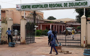 Centre hospitalier régional de Ziguinchor : deux services fermés, le personnel médical tire la sonnette d’alarme