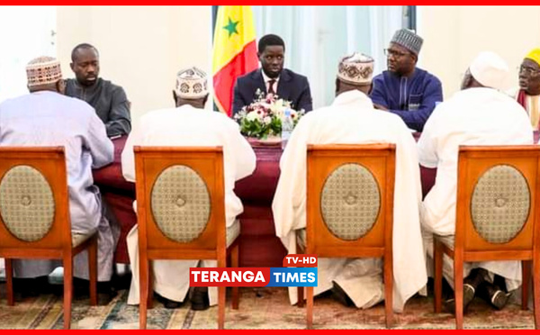 RENCONTRE ANNUELLE AVEC LES GUIDES RELIGIEUX : LE PRÉSIDENT DIOMAYE FAYE INSTITUE UN CADRE DE DIALOGUE DURABLE