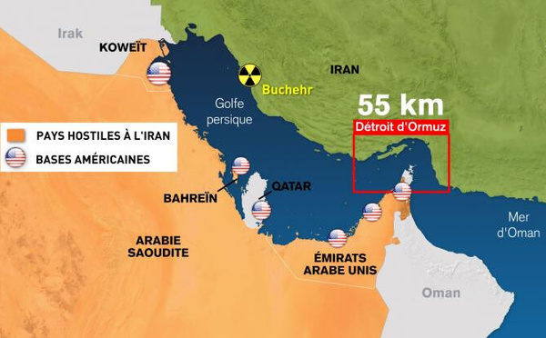 Après les frappes américaines, le Parlement iranien demande la fermeture du détroit d'Ormuz