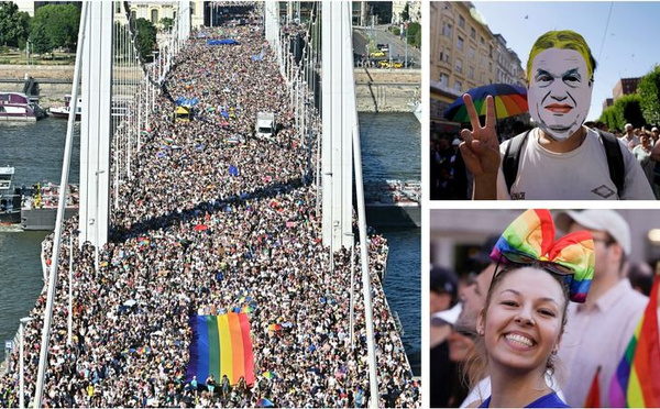 Hongrie : À Budapest, une marche des fiertés géante défie Viktor Orban malgré l’interdiction
