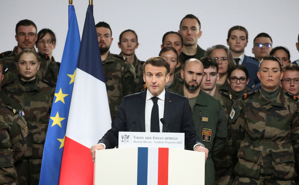 Macron annonce un budget militaire renforcé pour 2027