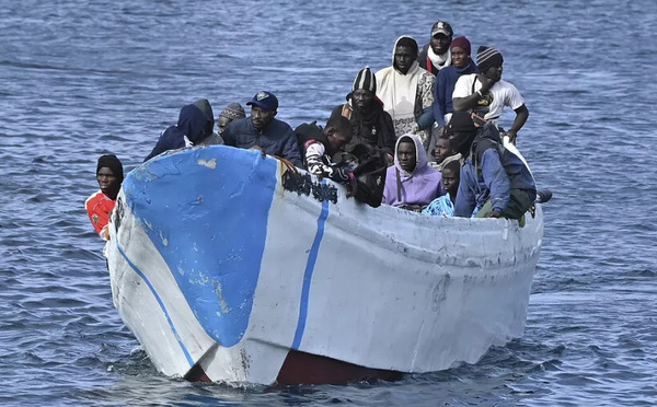 75 migrants ouest-africains secourus au large de la Mauritanie
