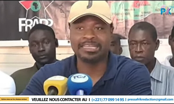 Guy Marius Sagna dénonce la pollution et les violations des droits des travailleurs par Ciments du Sahel et Dangote à Tchiky