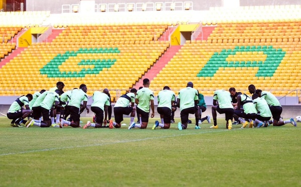 Équipe nationale : première séance d’entraînement sous la pluie à Diamniadio avec six Lions
