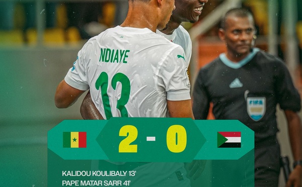 Éliminatoires Mondial 2026 : Le Sénégal bat le Soudan 2-0 grâce à Koulibaly et Pape Matar Sarr