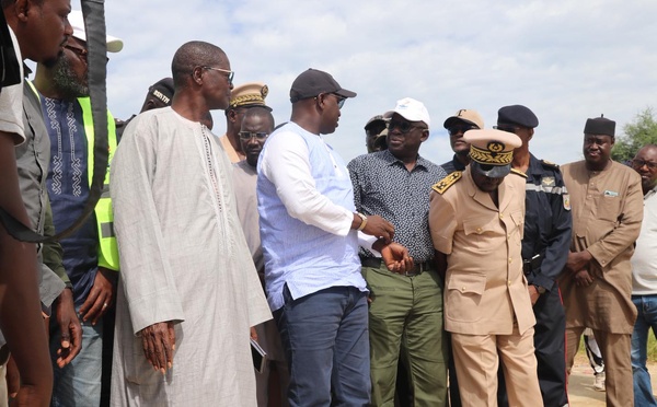 Tournée ministérielle à Touba : Cheikh Tidiane Dièye accélère le Plan d’Actions d’Urgence pour l’assainissement