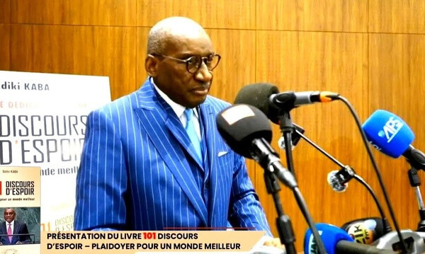 Sidiki Kaba : 101 discours pour un monde meilleur et la mémoire des droits humains