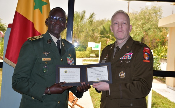 Le général d’armée Mbaye Cissé honoré au Hall of Fame international de l’U.S. Army Command and General Staff College