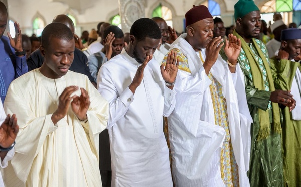 Sénégal : Bassirou Diomaye Faye en communion avec les fidèles de Tambacounda