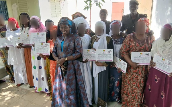 Tambacounda : 36 pensionnaires de la MAC reçoivent leurs diplômes pour une nouvelle vie professionnelle