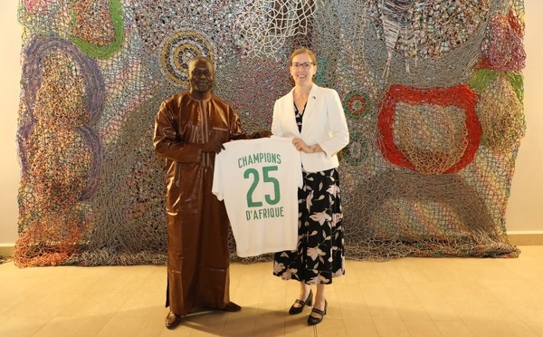 Mondial 2026: Abdoulaye Fall reçu à l’Ambassade des États-Unis à Dakar