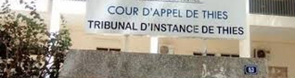 Démantèlement d'un réseau d'escrocs au cœur du Tribunal de Thiès