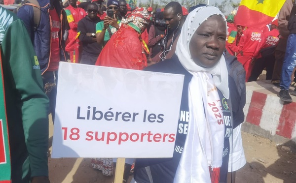 Supporters détenus au Maroc : marche pacifique à Dakar