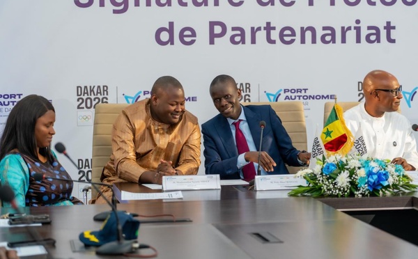 Partenariat historique : Le Port Autonome de Dakar devient Sponsor Officiel des JOJ Dakar 2026