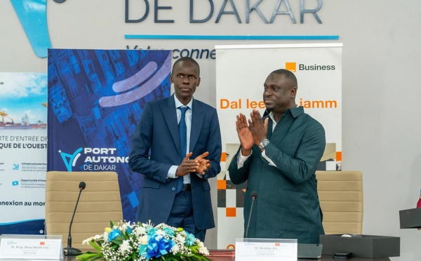 Le Port autonome de Dakar et Sonatel scellent un partenariat stratégique pour accélérer la transformation numérique du port
