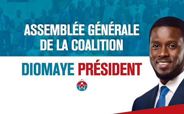 AG de la coalition « Diomaye Président » : Le Chef de l'État appelle à la sérénité et au cap sur l'essentiel