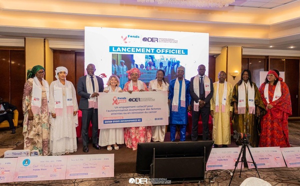 Fonds Rose : la DER/FJ mobilise un milliard FCFA pour soutenir les femmes atteintes de cancer