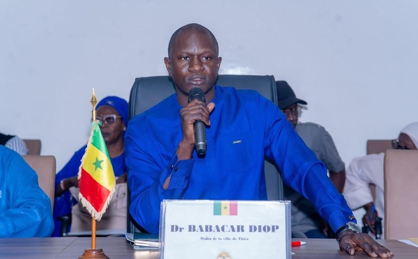 Infrastructures, emploi, mobilité : Babacar Diop trace les priorités de Thiès